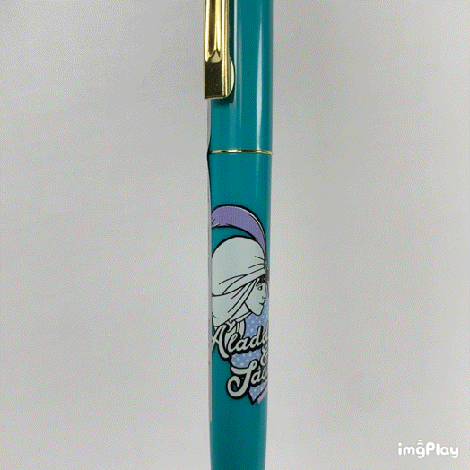 Disney BIC Ballpen Click Gold [S4649460] - Aladin and Jasmine